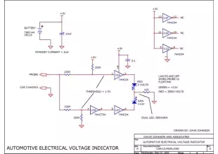 12v automotive electrical voltage