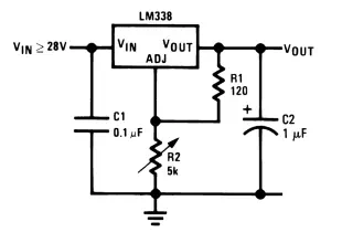ic lm338 application circuits explained