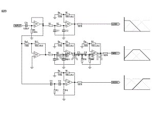 Active crossover circuit