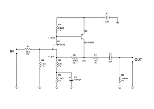 Simple JFET Preamp