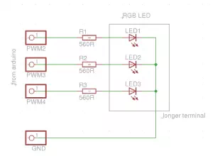 RGB LED experiment Arduino