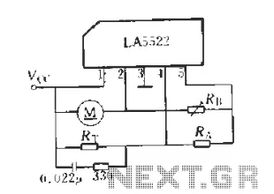 LA5522 Application Circuit