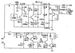 Electronic mousetrap power-saving circuit