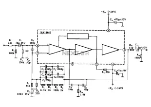 Low-noise preamplifier circuit