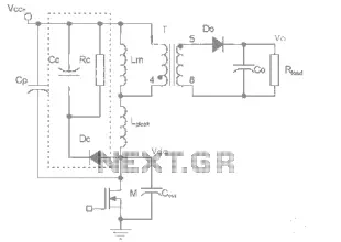 Flyback converter circuit Clamp