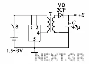 A DC power supply boost circuit