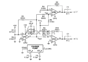 ADA4858-3 used as a PIN diode driver circuit