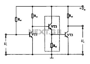 DC-coupled multi-stage amplifier circuit b
