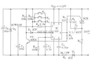 Multi-point circuit diagram of a remote control switch