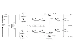 Low-pass filter circuit diagram subwoofer