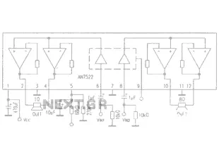 AN7522 circuit diagram