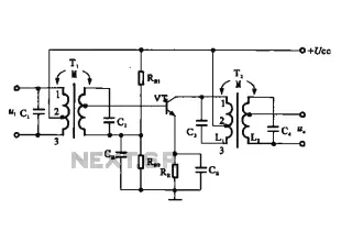 A double-tuned amplifier circuit