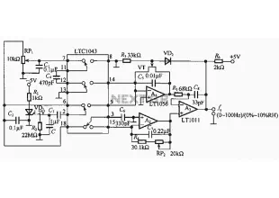 Single-ended forward converter circuit
