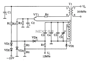 300kHz signal generator circuit