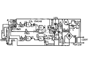 High-performance automatic water level controller circuit