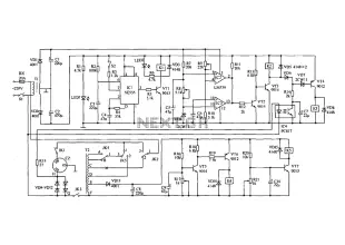 Saving voltage regulator circuit
