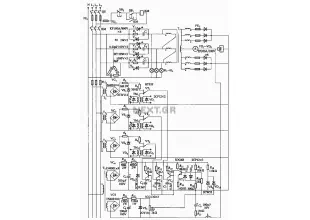 300A-18V three-phase thyristor power regulator circuit for electrolysis