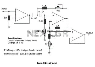 Bass Tuning circuit