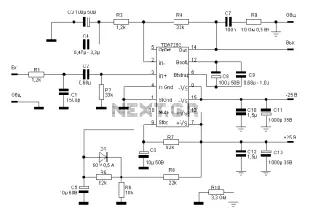 100W power amplifier circuit diagram TDA7293