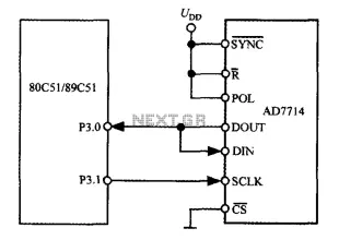 5-channel low-power interface circuit programmable sensor signal processor AD7714 and MCS-51 series microcontroller