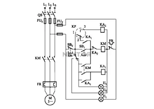 A-3-7-type air compressor control circuit