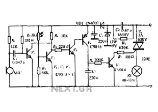 A sound and light control switch circuit II