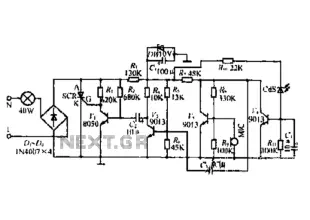 A sound and light control switch circuit