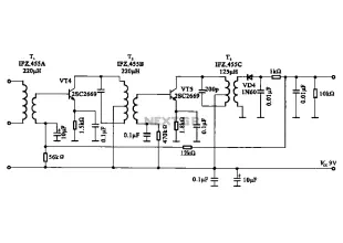 AM radio intermediate frequency amplification and detection circuit