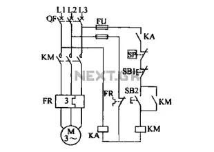 Air compressor circuit