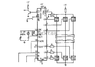 LS7263 Application Circuit Example