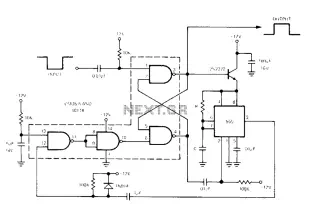 Low power monostable circuit diagram