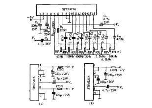 STK6327A application circuit