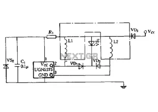 Single-phase double-winding motor driving