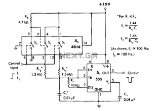 Unsteady programmable circuit diagram