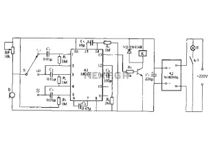 Voice-activated light switch delay circuit 1