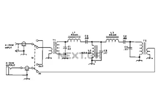 Voice bandpass circuit diagram