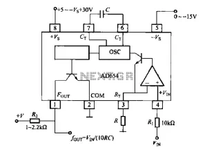 Voltage - frequency conversion circuit