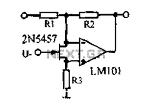 Voltage controlled gain amplifier circuit diagram