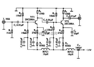 Wideband high-frequency amplifier