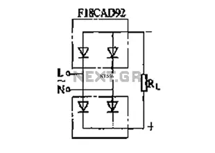 Arms single-phase rectifier bridge rectifier circuit
