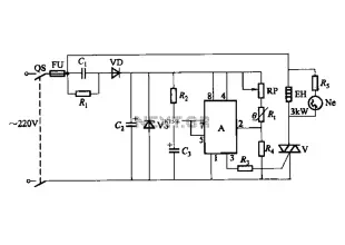 Automatic temperature control circuit