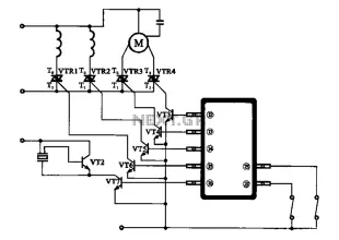 Automatic washing machine motor driver schematic