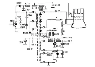 CS37-2 machine tube feeding circuit diagram