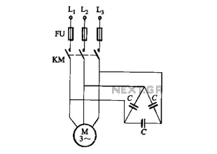 Direct start without power compensation circuit