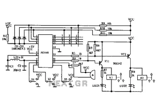 Enhanced AE1169 made lock circuit diagram
