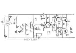 F007 excellent performance of low-frequency signal generator circuit
