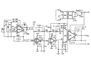 Having a cold junction compensation Remote Isolated Thermocouple transmitter circuit diagram ISO102 XTR101