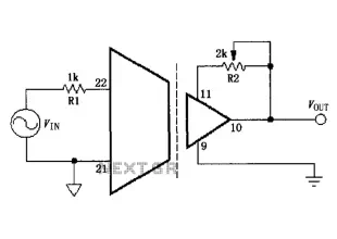 ISO103 gain adjustment circuit diagram