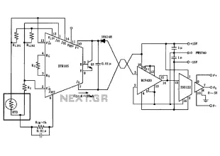 Isolated send receive ring circuit diagram XTR105 RCV420