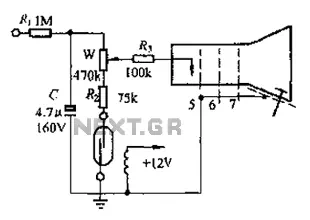 Off TV with reed elimination circuit diagram highlights